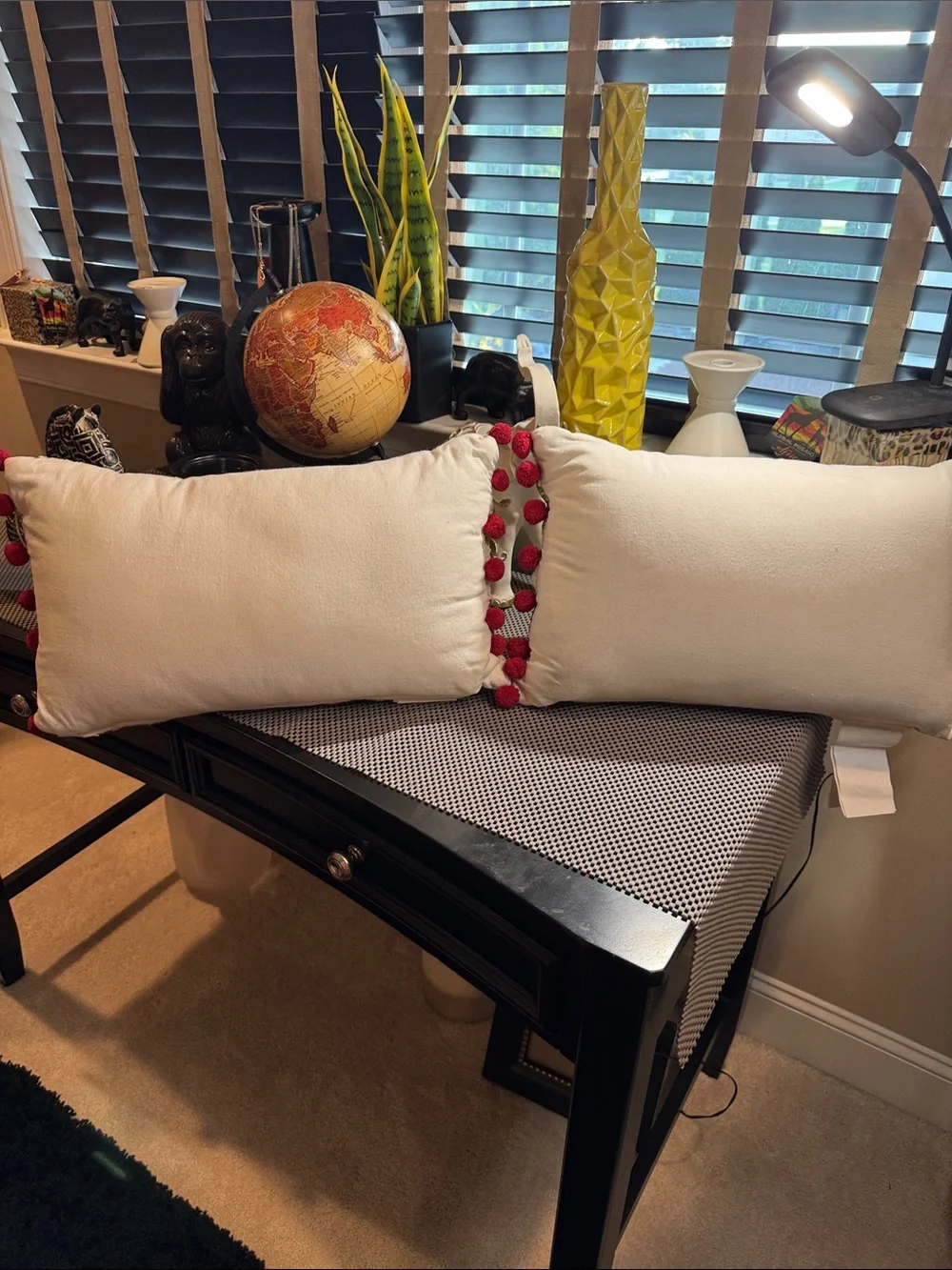 Festive 'Christmas Tree' Decorative Throw Pillow - Multi-Color. New. (2)